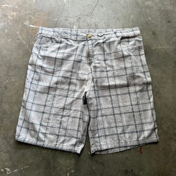 Baggy y2k fubu plaid shorts - Picture 1 of 7